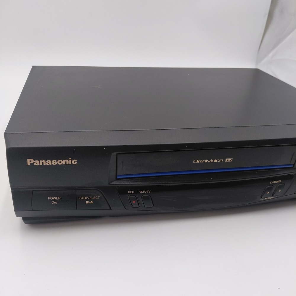 Vtg Panasonic PVQ-V200 Blueline VHS VCR Player No Remote TESTED WORKING